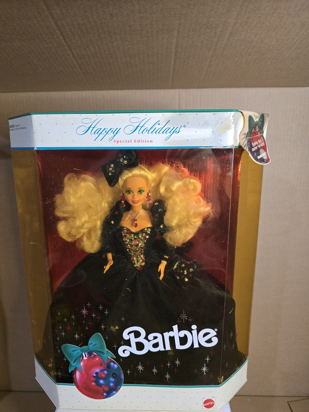 Barbie Holiday Special Edition Doll in Black with Gold Accents